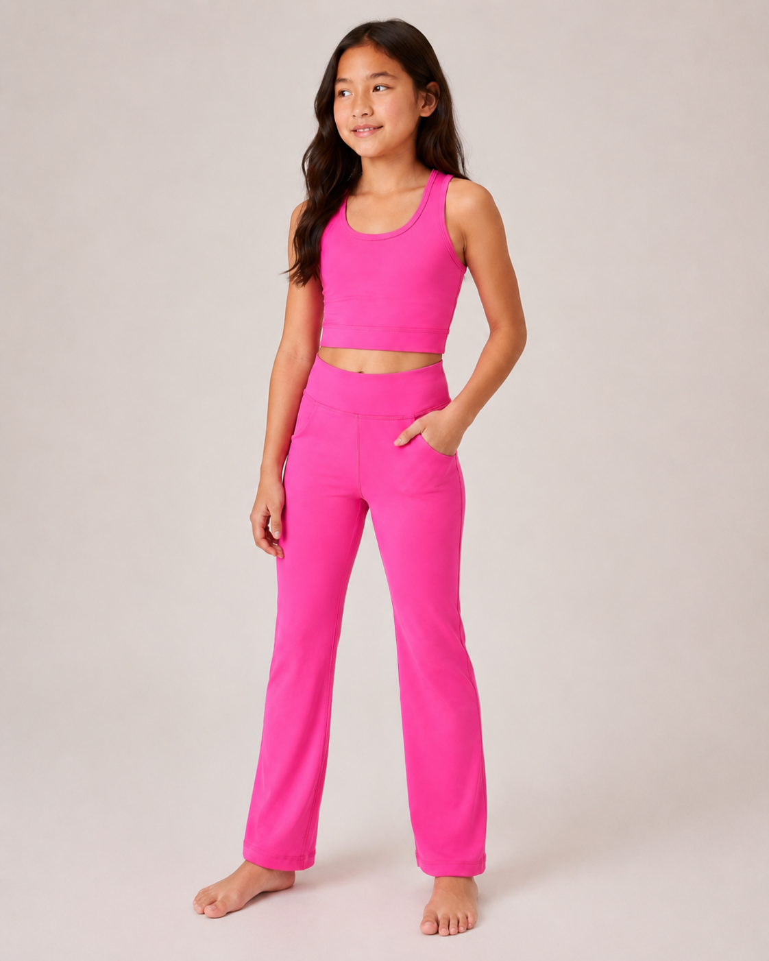 FlipZy - Barbie Pink Yoga 2 pc Set