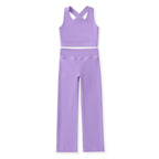 FlipZy - Purple Yoga 2 pc Set