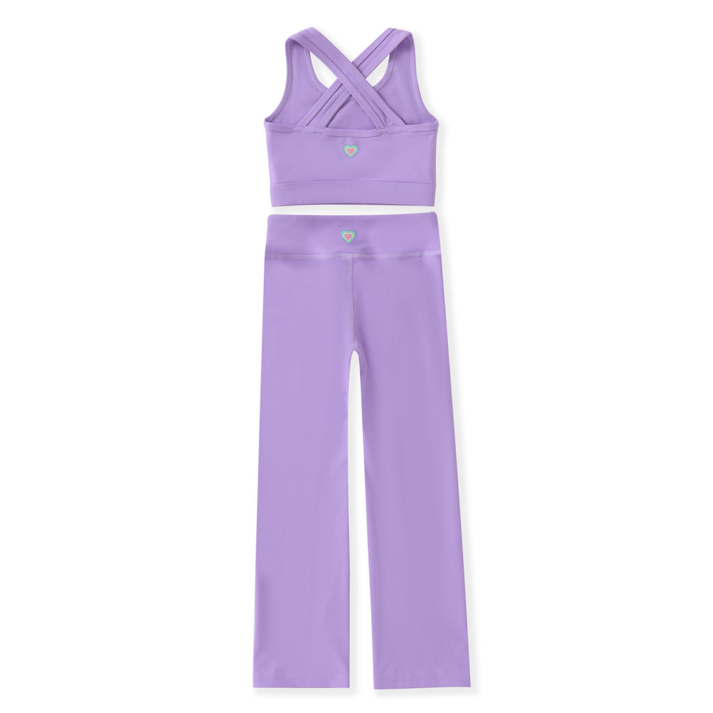 FlipZy - Purple Yoga 2 pc Set