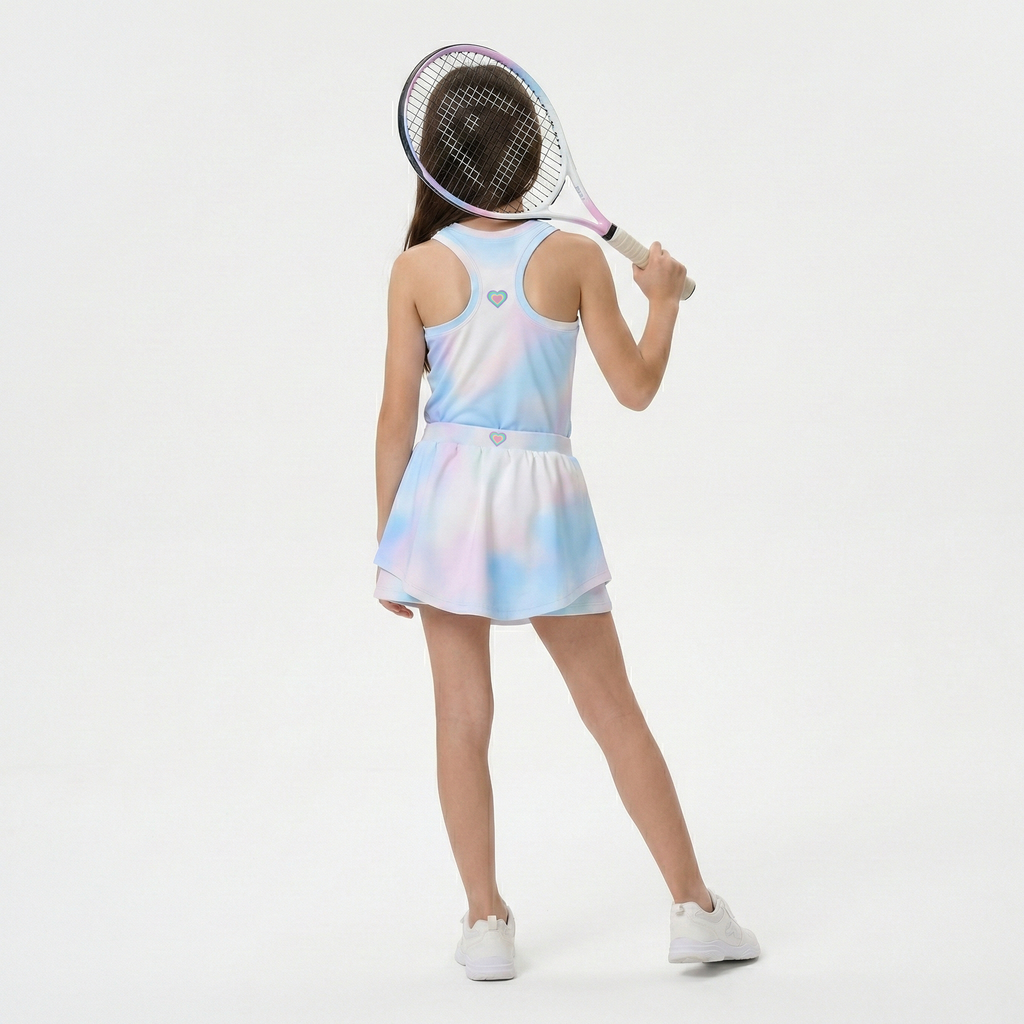 FlipZy - Multiblue Tennis Skirt