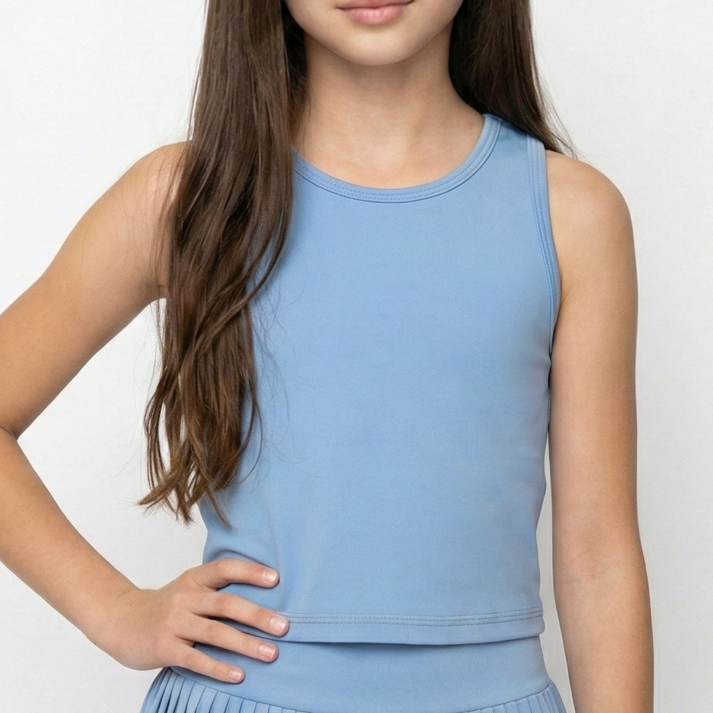 FlipZy - Solid Blue Tank Top