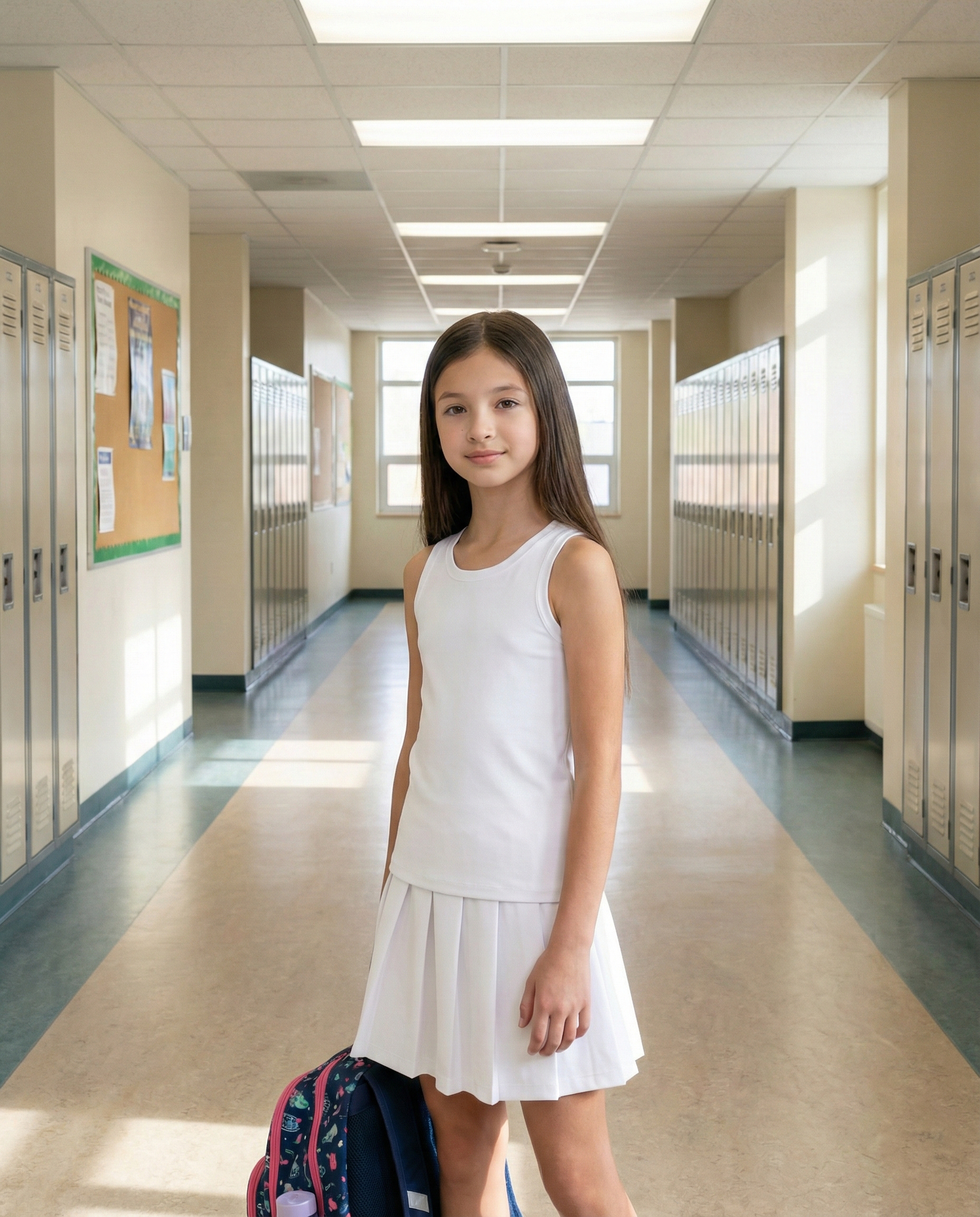 FlipZy - White Tank Top