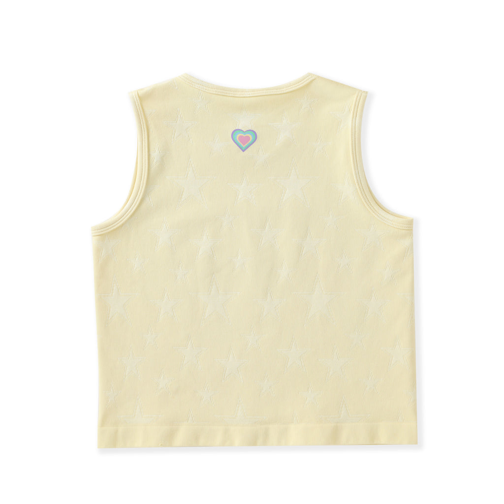 FlipZy - Yellow Yoga Tee and Shorts Set