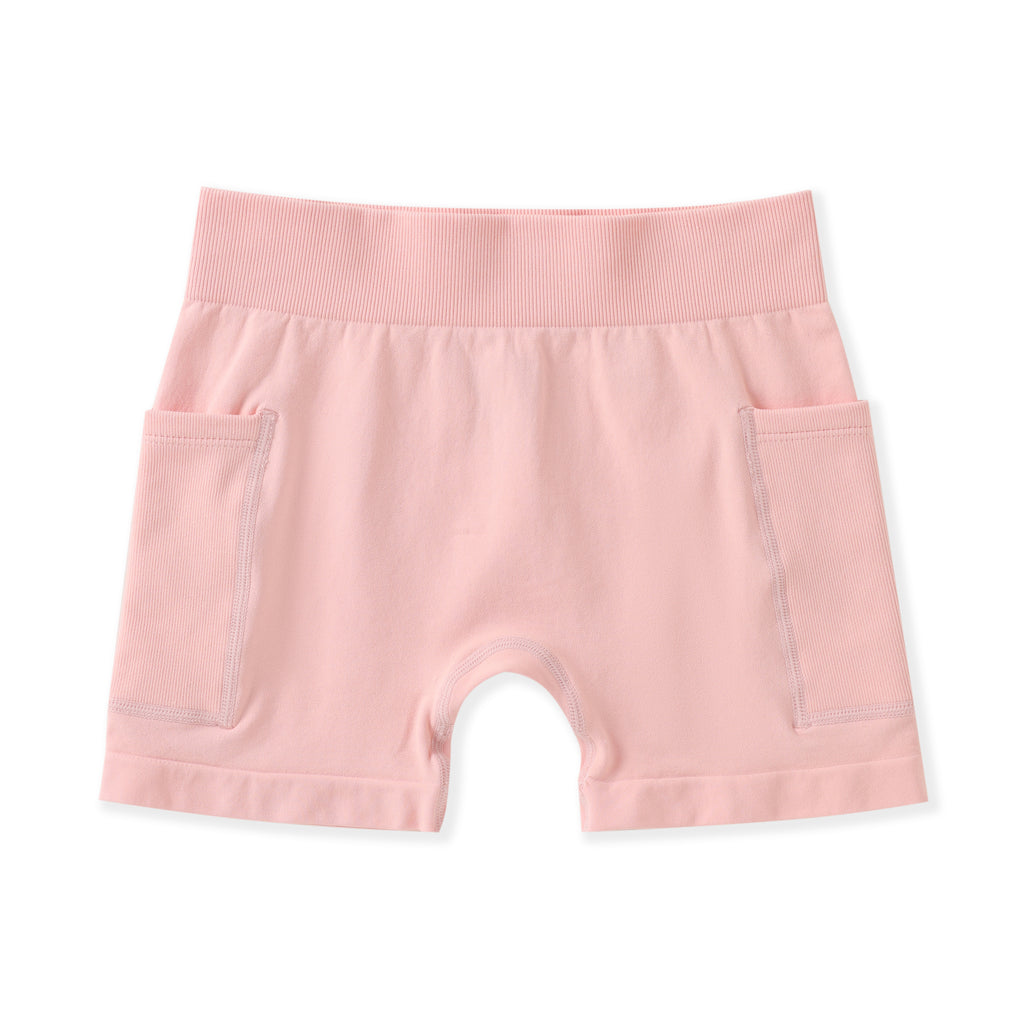 FlipZy - Pink Yoga Tee and Shorts Set