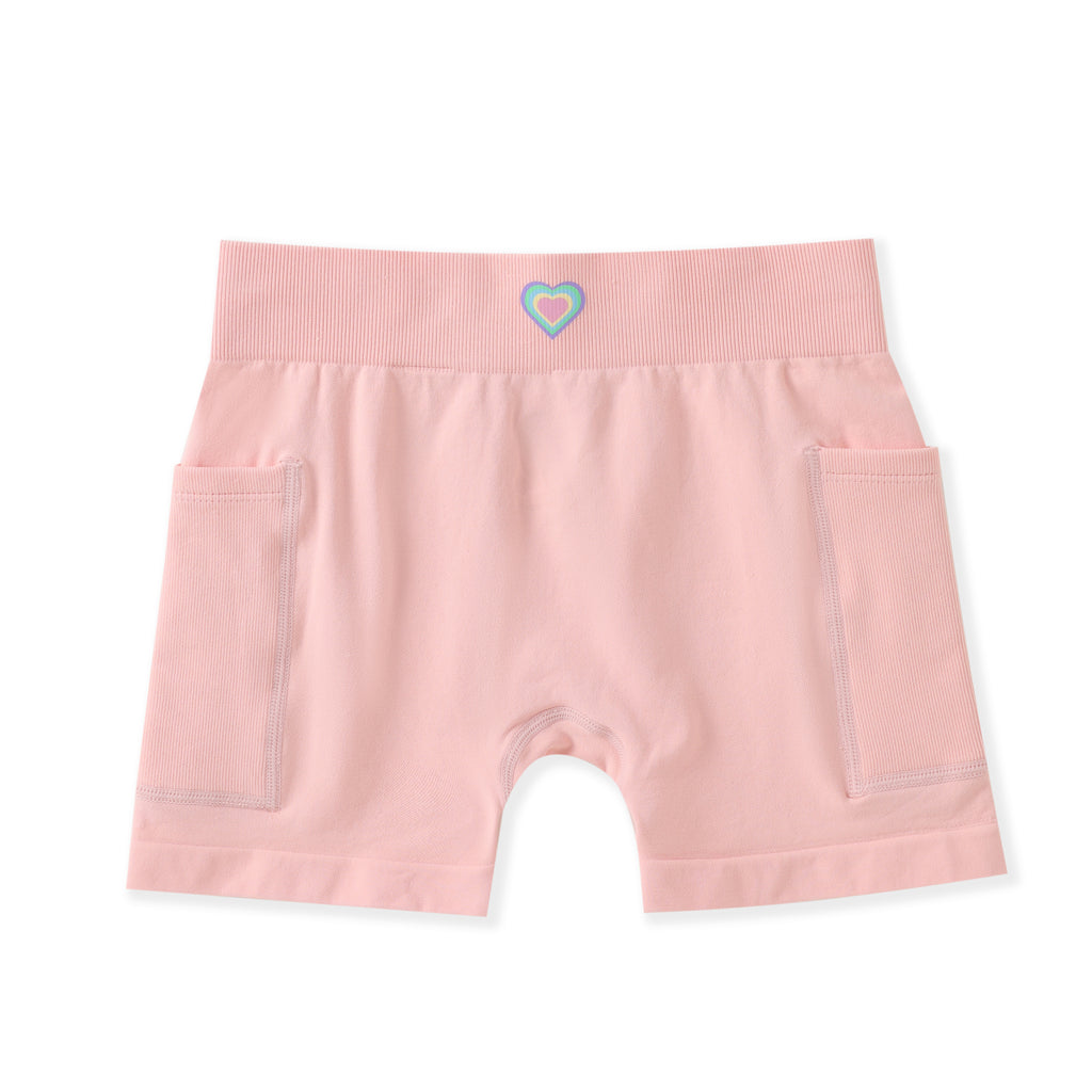 FlipZy - Pink Yoga Tee and Shorts Set