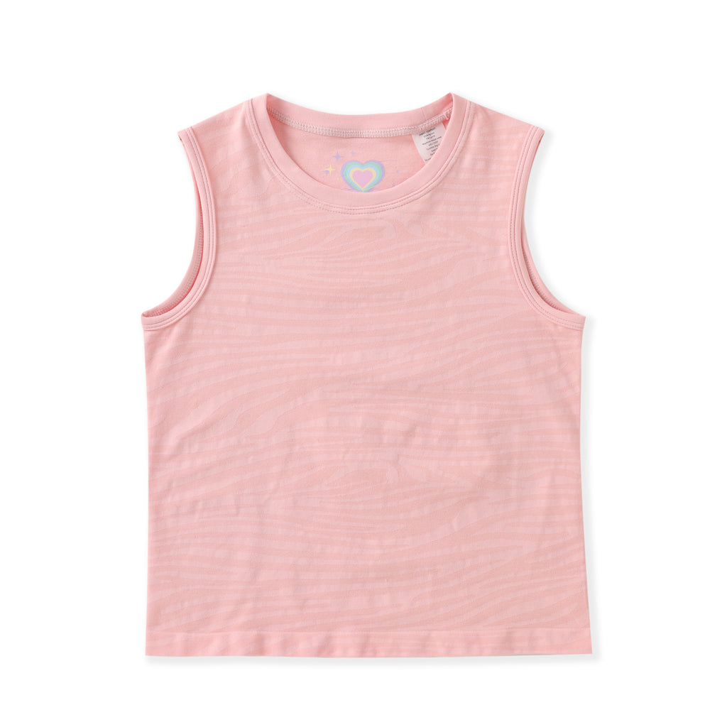 FlipZy - Peach Yoga Tee and Shorts Set