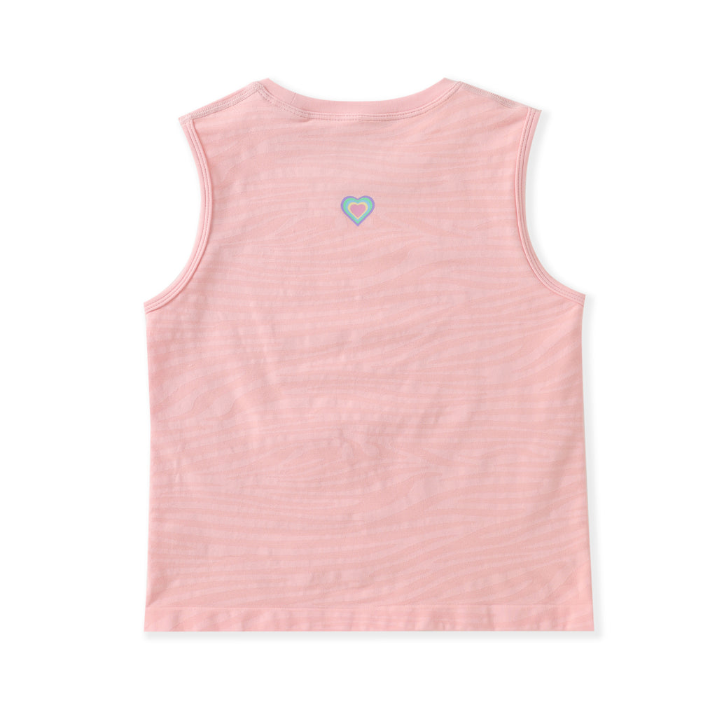 FlipZy - Peach Yoga Tee and Shorts Set