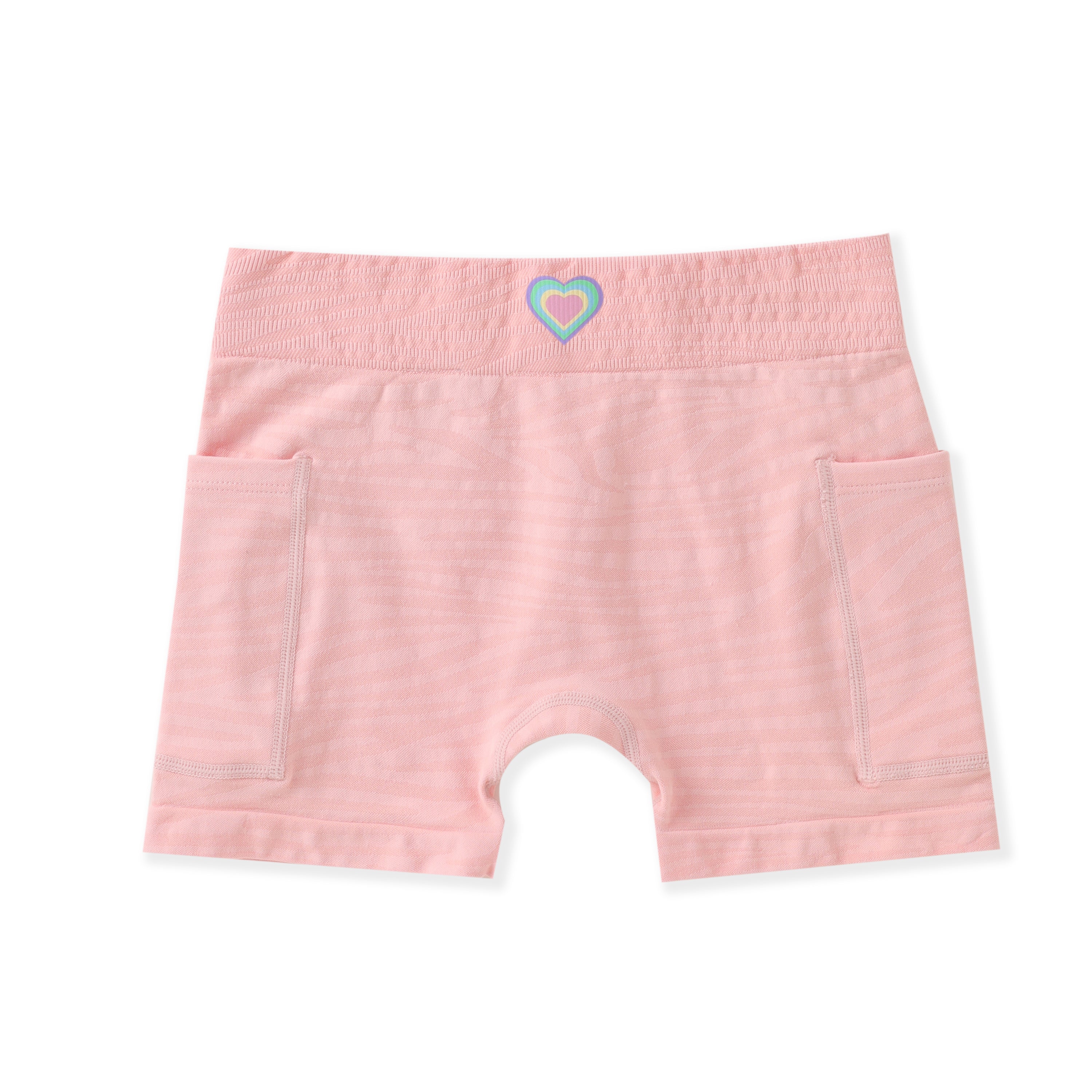 FlipZy - Peach Yoga Tee and Shorts Set