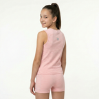 FlipZy - Peach Yoga Tee and Shorts Set