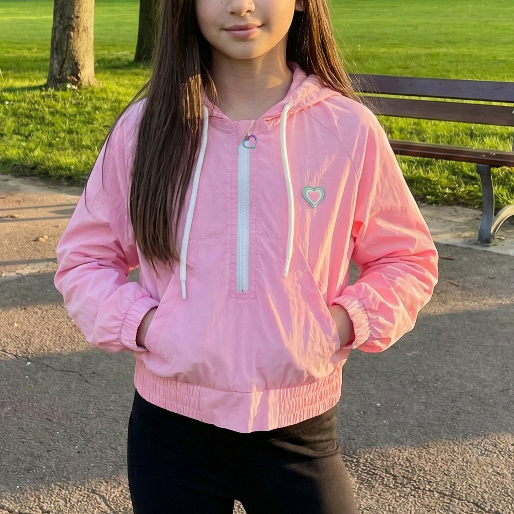 FlipZy - Pink Windbreaker Jacket